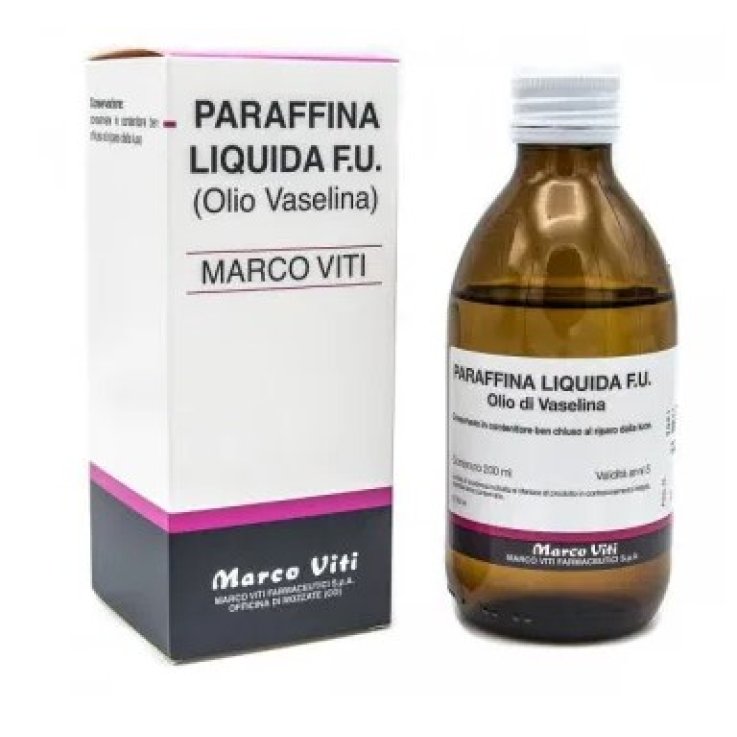 PARAFFINA LIQUIDA FU OLIO VASELINA 200 ML - Olio di Vaselina Lassativo