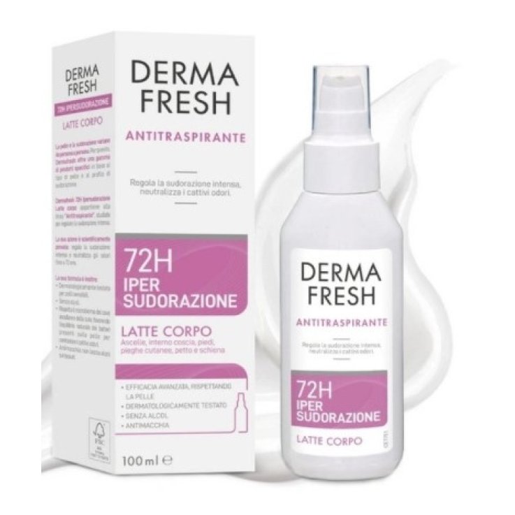 DERMAFRESH 72H IPERSUDORAZIONE LATTE CORPO 100 ML