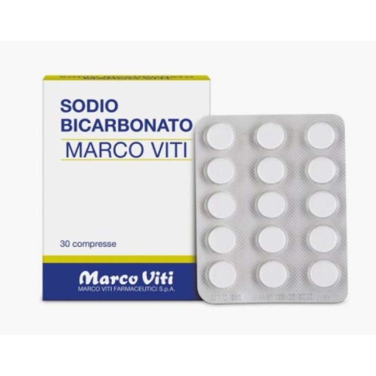 SODIO BICARBONATO ALIMENTO 500 MG 30 COMPRESSE -  trattamento a breve termine dell&rsquo;iperacidit&agrave; gastrica