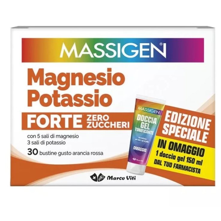MASSIGEN MAGNESIO POTASSIO FORTE 30 BUSTINE EDIZIONE SPECIALE 2025