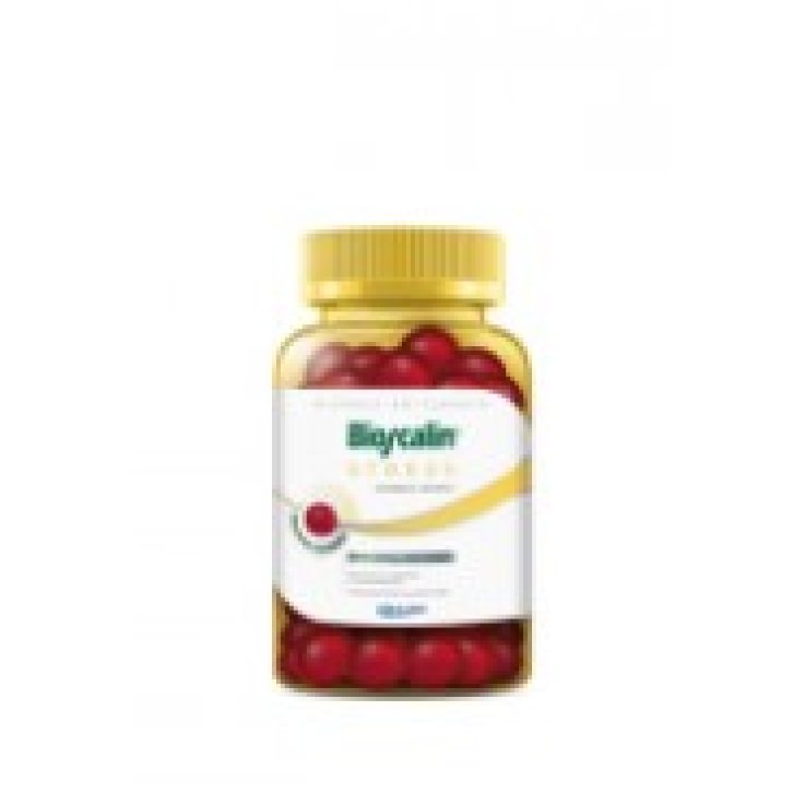 BIOSCALIN Stress 30 Gummies - Integratore Capelli e Stress con Zinco, Vitamine e Rhodiola