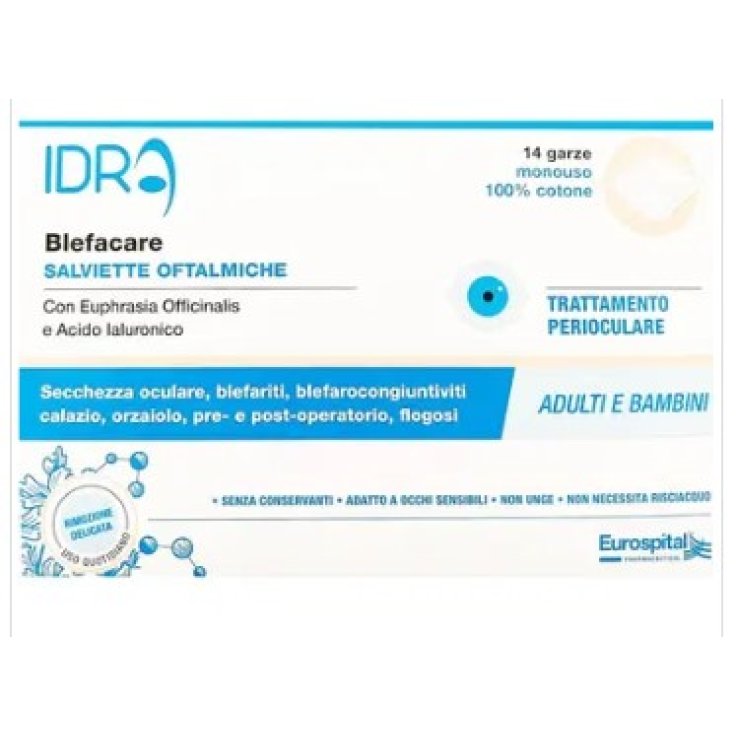 BLEFACARE Idra Garze Ocul.14pz