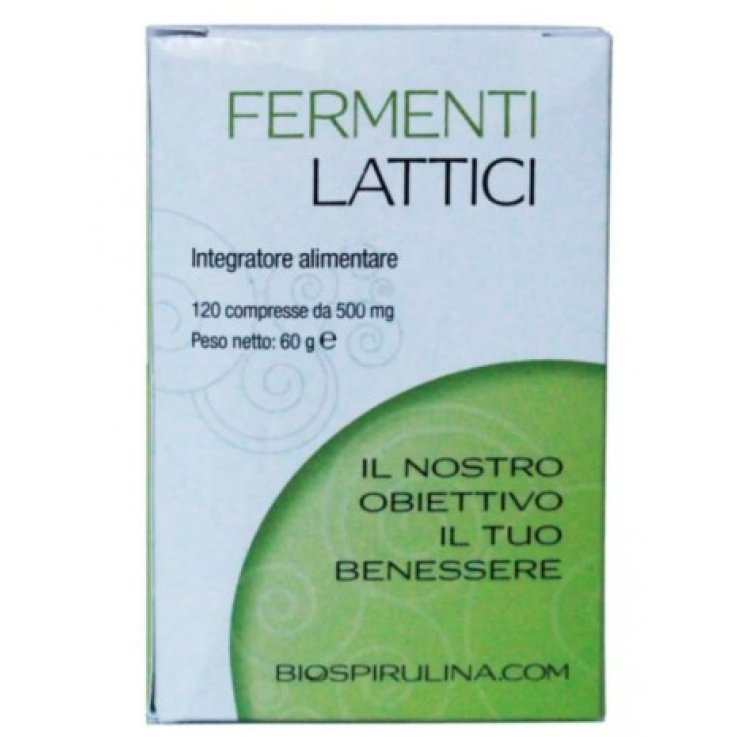 BIOSPIRULINA Ferm.Latt.120Cpr