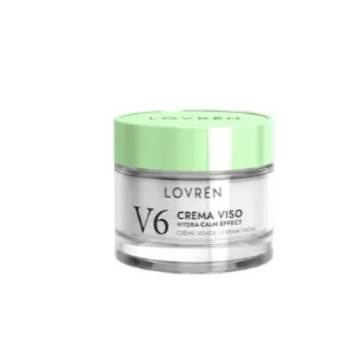 Lovren V6 Hydra-Calm Effect - Crema Viso Pelli Sensibili 30 ml