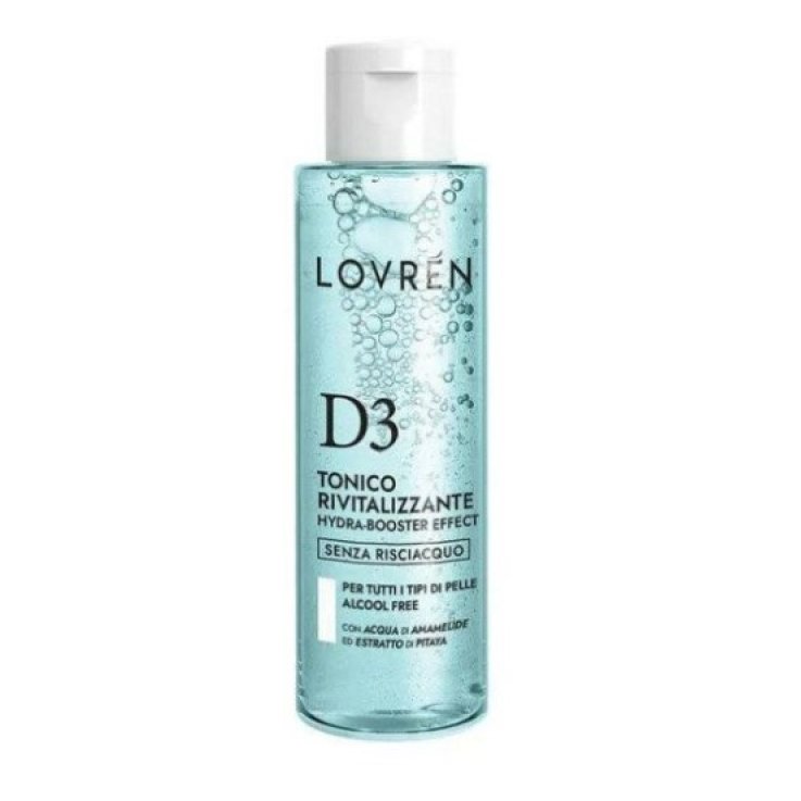 Lovr&eacute;n D3 Tonico Rivitalizzante 100 ml &ndash; Acido Glicolico, Amamelide e Pitaya