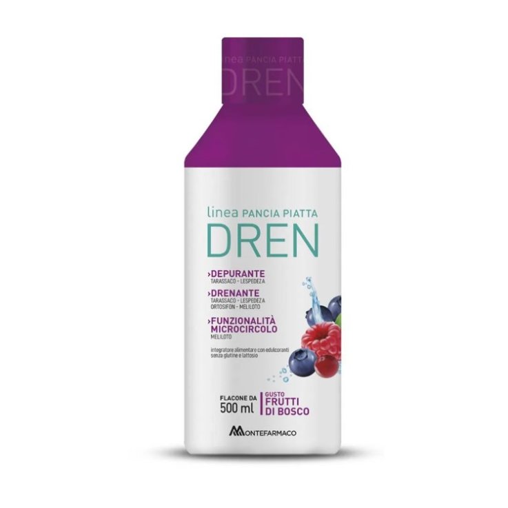 PANCIA PIATTA DREN 500 ML FRUTTI DI BOSCO