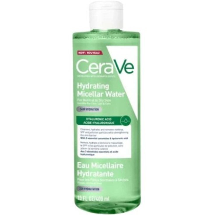 CeraVe Acqua micellare Idratante 400ml - deterge delicatamente, idrata e rimuove make up