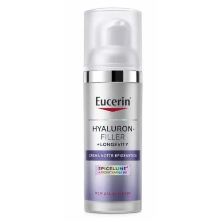 EUCERIN HYALURON FILLER +LONGEVITY CREMA NOTTE EPIGENETICA 50 ML