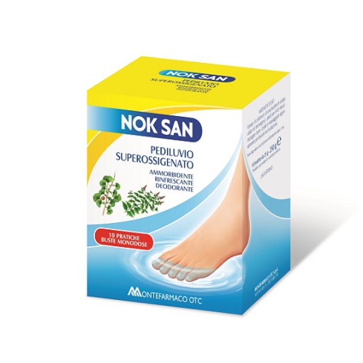 NOK SAN Pediluvio 10 Bustine