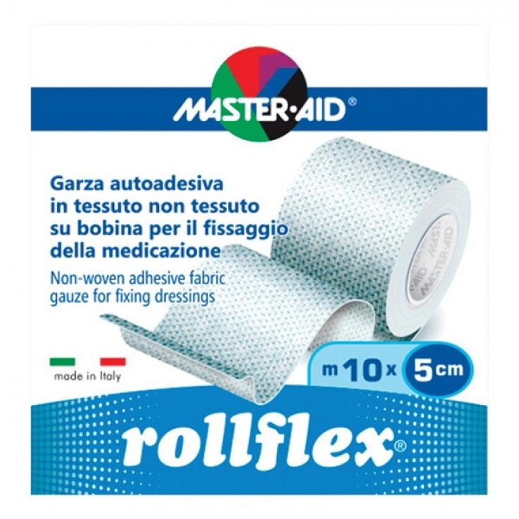 ROLLFLEX Garza Ad.TNT 5mx5cm ROLLFLEX Garza Ad.TNT 5mx5cm