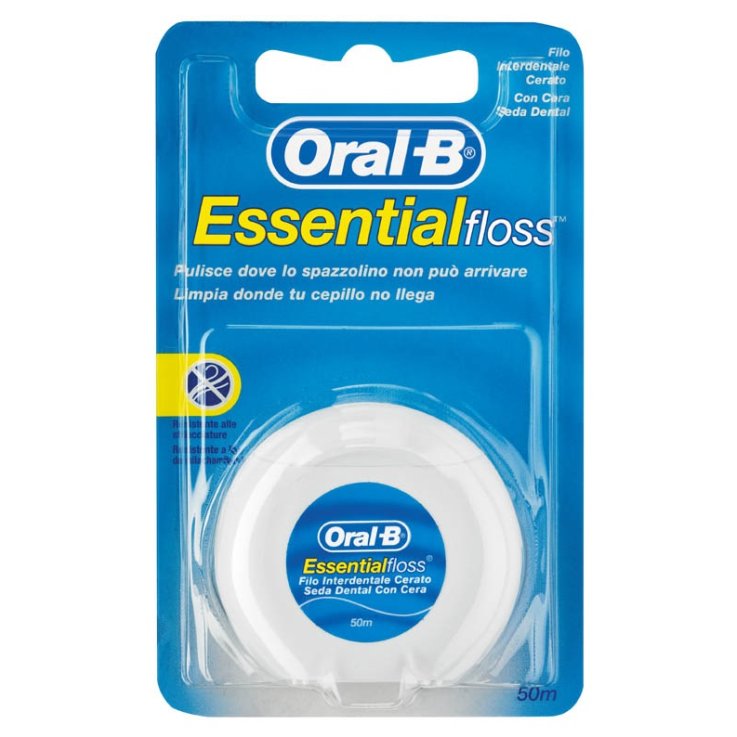ORALB ESSENTIALFLOSS FILO INTERDENTALE CERATO 50 METRI GUSTOMENTA