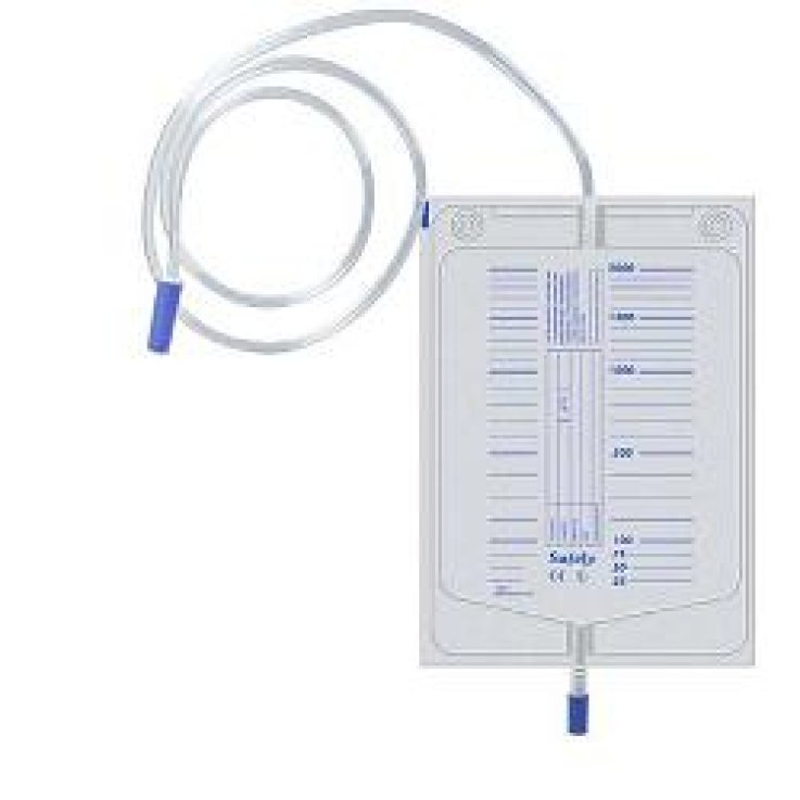 SACCA DI DRENAGGIO DA LETTO PER INCONTINENZA CON SCARICO 130CM 1 PEZZO SACCA DI DRENAGGIO DA LETTO PER INCONTINENZA CON SCARICO 130CM 1 PEZZO
