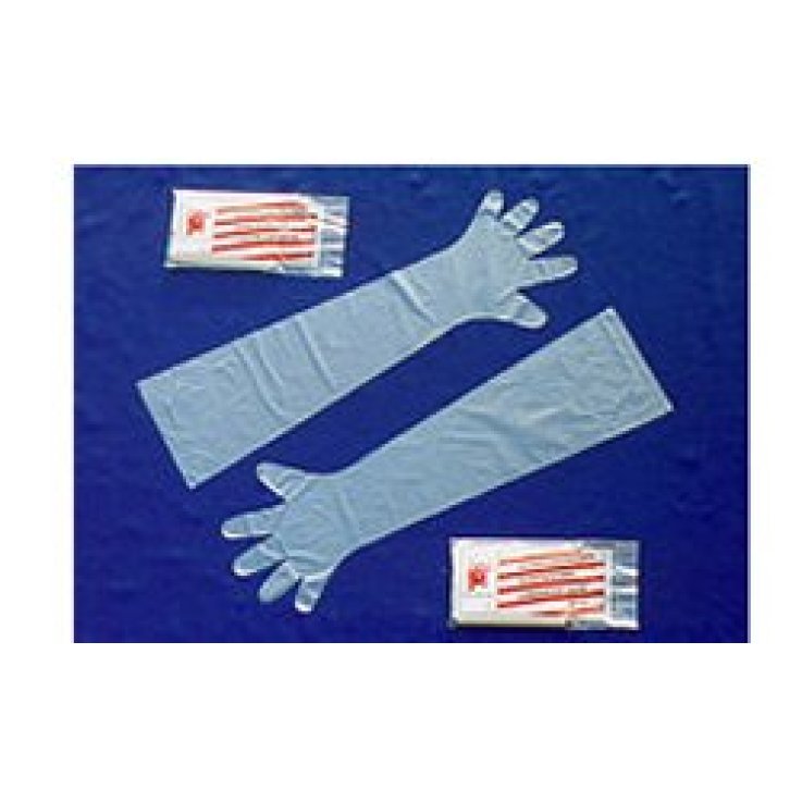 GUANTI Zootecnici El.cm85 50pz GUANTI Zootecnici El.cm85 50pz