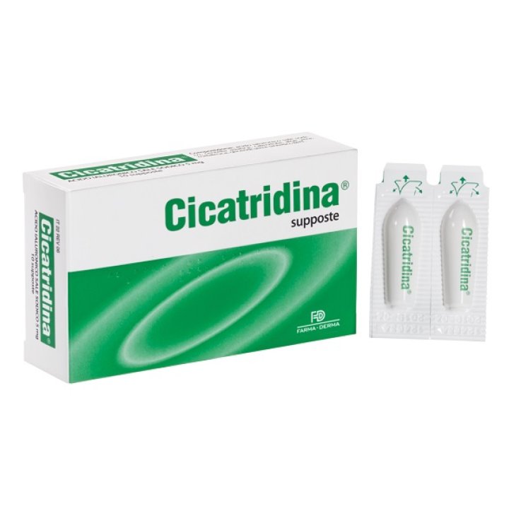 CICATRIDINA SUPPOSTE 10 PEZZI