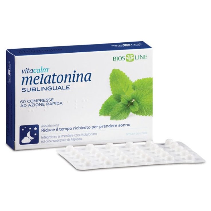 VITA Calm Melatonina 1mg 60Cpr VITA Calm Melatonina 1mg 60Cpr