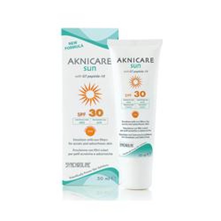 CREMA PROTETTIVA SOLARE PER PELLE ACNEICA SPF 30 TUBETTO 50ML