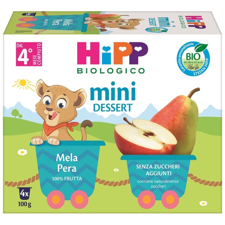 HIPP Bio Mer.Fr.Mela/Pera4x100