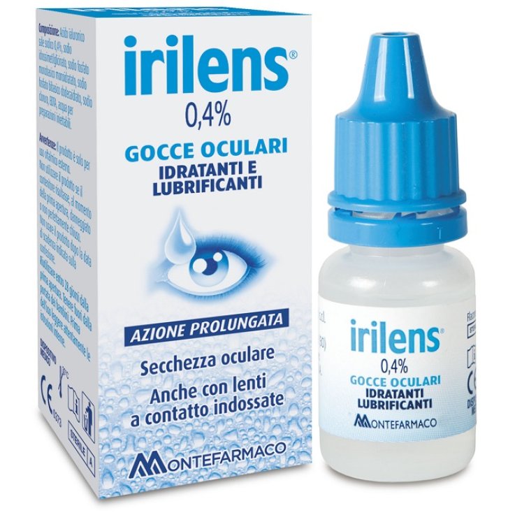 GOCCE OCULARI IRILENS 0,4% IDRATANTI E LUBRIFICANTI 10 ML