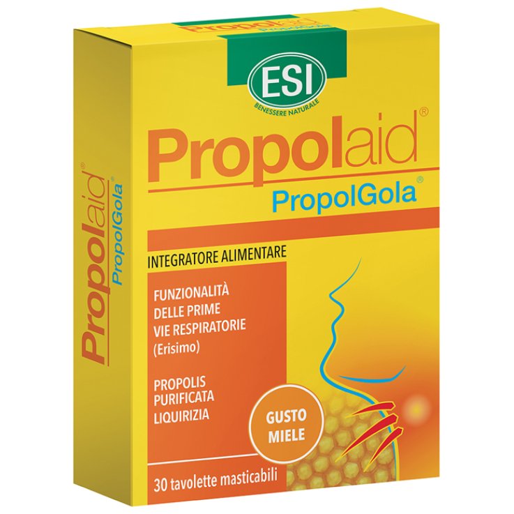 ESI PROPOLAID TAVOLETTE GOLA MIELE 30 TAVOLETTE