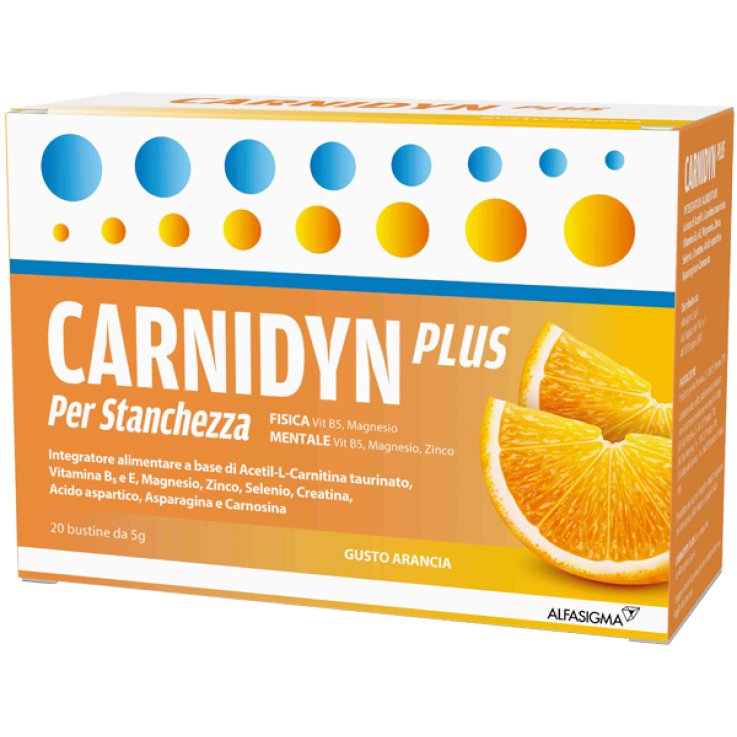 CARNIDYN PLUS 20 BUSTINE DA 5 G GUSTO ARANCIA