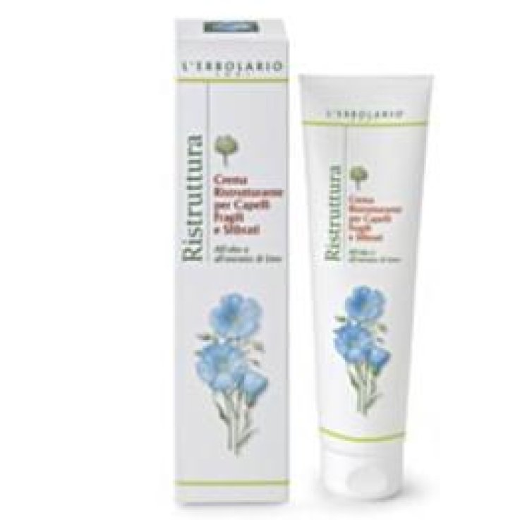 RISTRUTTURA CREMA RISTRUTTURANTE CAPELLI FRAGILI E SFIBRATIOLIO ED ESTRATTO DI LINO 150 ML