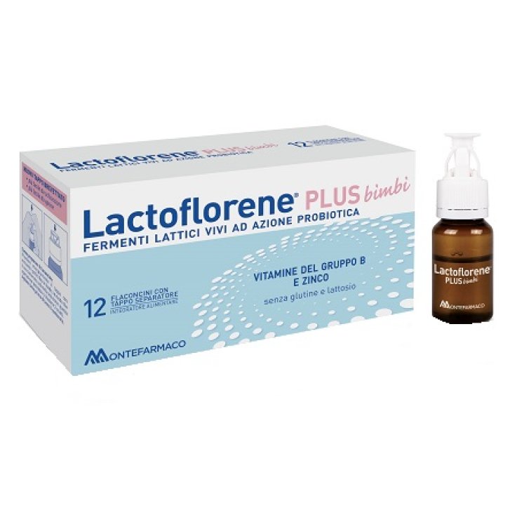 LACTOFLORENE PLUS BIMBI 12 FLACONCINI DA 10 ML