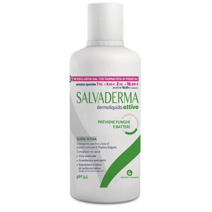 SALVADERMA DERMOLIQUIDO ATTIVO PH 3,5 250 ML