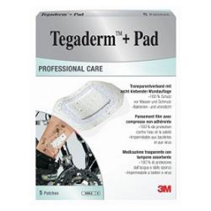TEGADERM Pad Medic.cm9x10 5pz TEGADERM Pad Medic.cm9x10 5pz