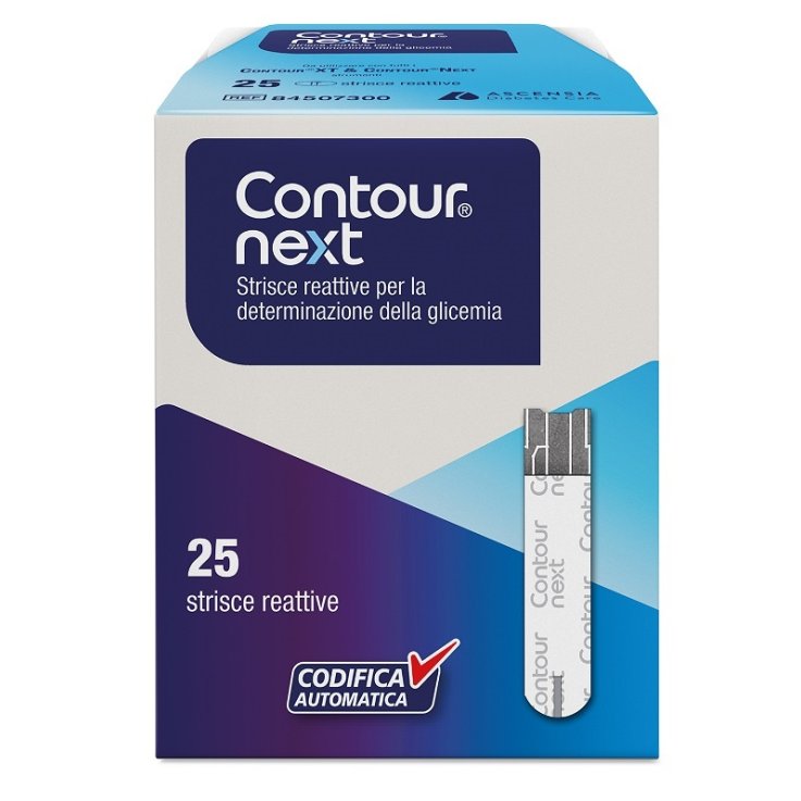 CONTOUR NEXT 25 Strisce CONTOUR NEXT 25 Strisce