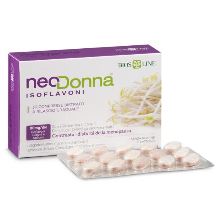 BIOSLINE NEODONNA ISOFLAVONI BISTRATO 30 COMPRESSE