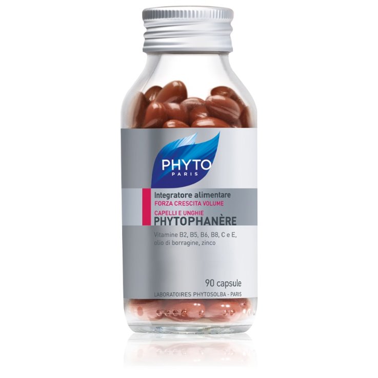 PHYTO PARIS PHYTOPHANERE INTEGRATORE ALIMENTARE CAPELLI/UNGHIE 90 CAPSULE NUOVA FORMULA ALLO ZINCO