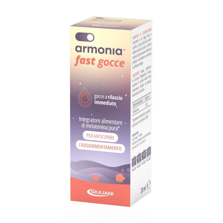 ARMONIA FAST Melat.1mg Gtt20ml ARMONIA FAST Melat.1mg Gtt20ml