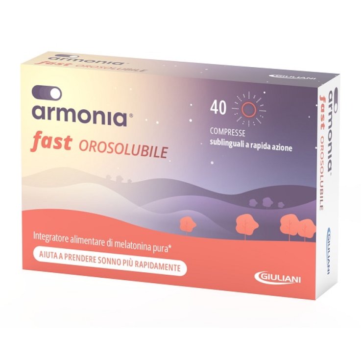 ARMONIA ORO Melat.1mg 40 Cpr ARMONIA ORO Melat.1mg 40 Cpr