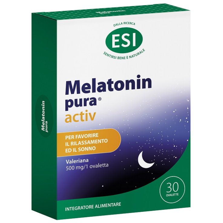 ESI MELATONIN PURA ACTIV 30 OVALETTE SENZA GLUTINE