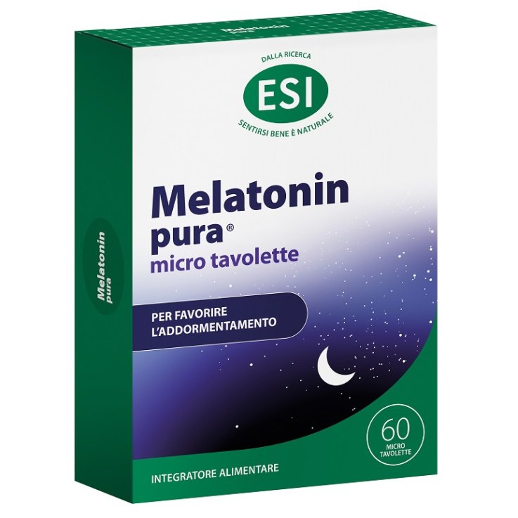 ESI MELATONIN PURA 60 MICROTAVOLETTE SENZA GLUTINE