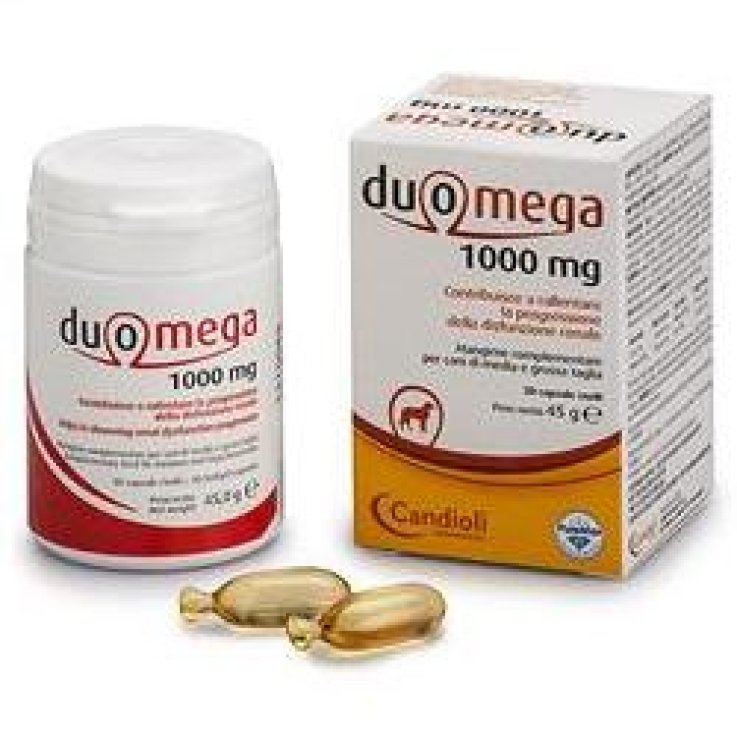 DUOMEGA Cani >14Kg 30Cps1000mg DUOMEGA Cani >14Kg 30Cps1000mg