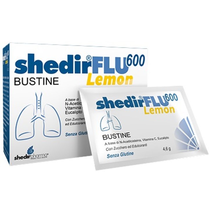 SHEDIRFLU*600 Lemon 20 Bust.