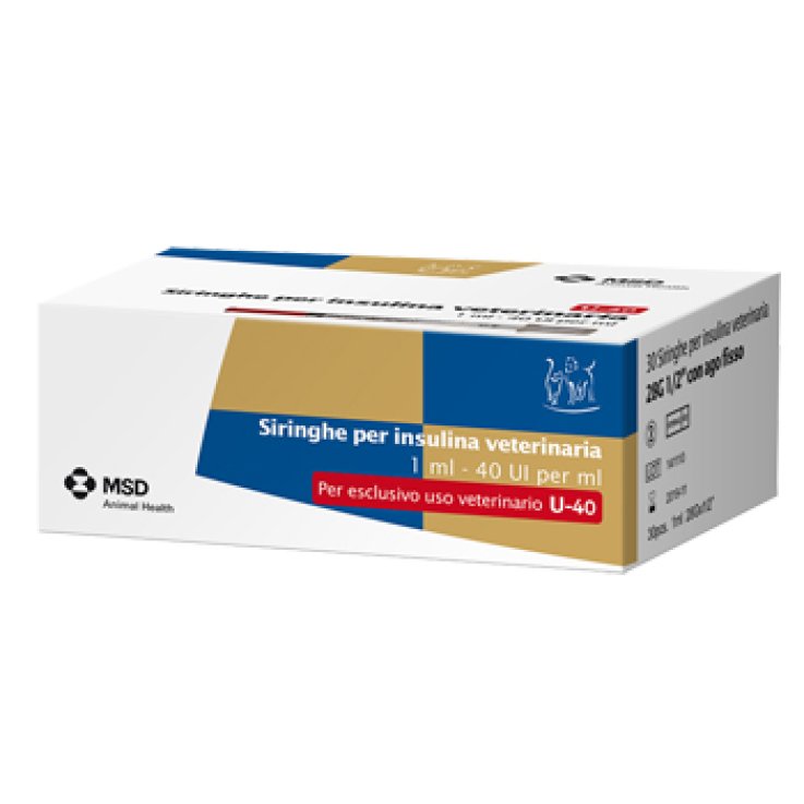 SIRINGA Ins.Vet.40UI/ML 30pz SIRINGA Ins.Vet.40UI/ML 30pz