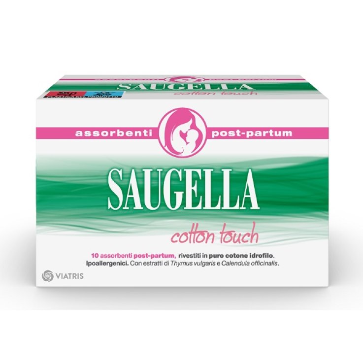 SAUGELLA COTTON TOUCH ASSORBENTI POSTPARTUM 10 PEZZI SAUGELLA COTTON TOUCH ASSORBENTI POSTPARTUM 10 PEZZI