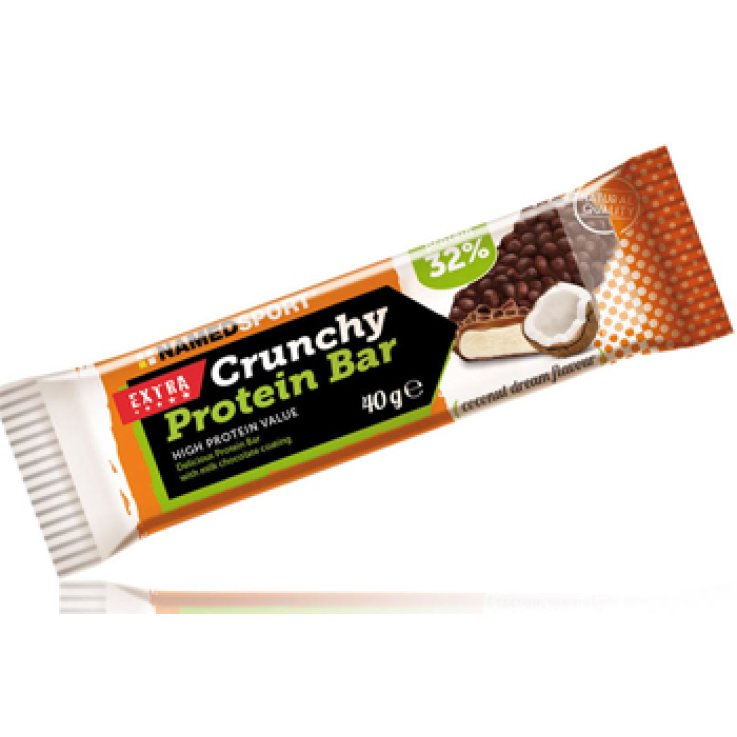 CRUNCHY Prot.Bar Coconut 40g CRUNCHY Prot.Bar Coconut 40g
