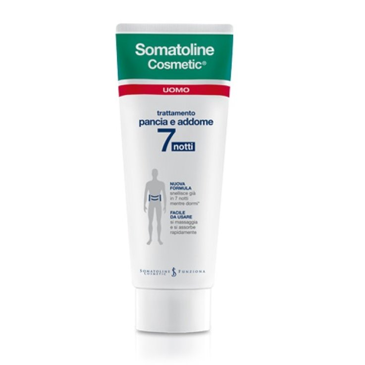 SOMATOLINE COSMETIC UOMO PANCIA ADDOME 7 NOTTI 250 ML