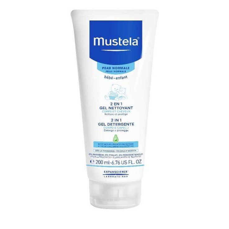 MUSTELA 2IN1 GEL DETERGENTE 200 ML