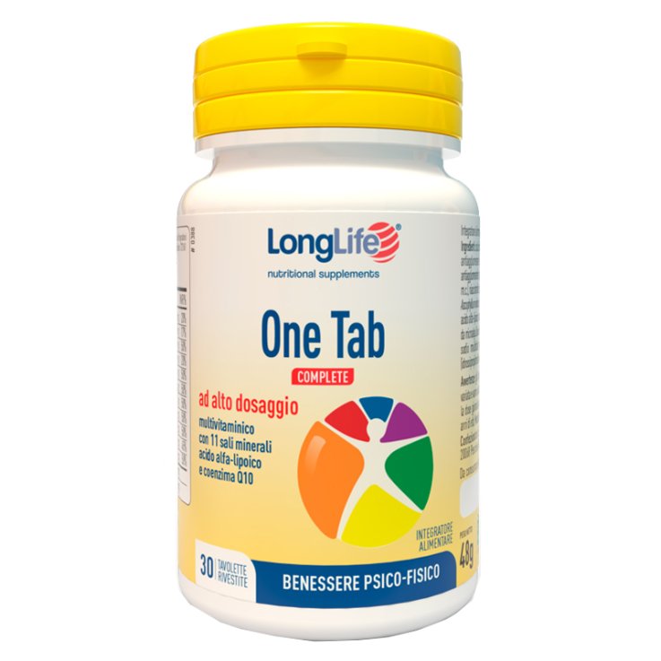 LONGLIFE ONE TAB 30 Tav.51g