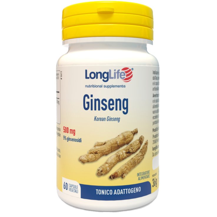 LONGLIFE GINSENG 5% 60 Cps