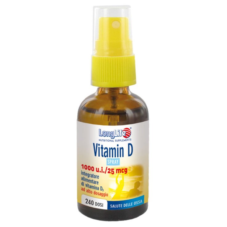 LONGLIFE VITAMIN D 1000UI SPRAY 30 ML