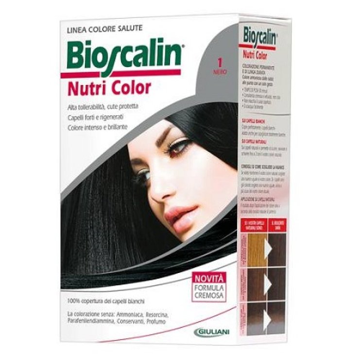 BIOSCALIN NUTRI COLOR 1 NERO SINCROB 124 ML