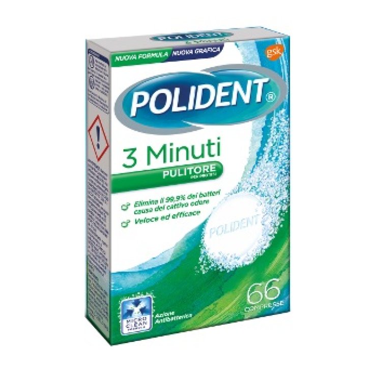POLIDENT Tre Minuti 66 Cpr