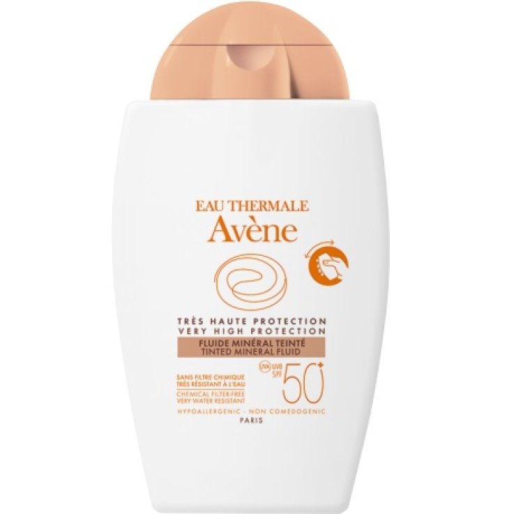 EAU THERMALE AVENE SOLARE FLUIDO MINERALE 50+ COLORATO 40 ML