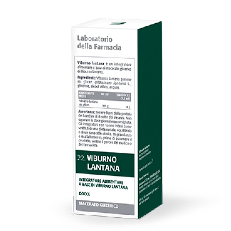 LABORATORIO DELLA FARMACIA VIBURNO LANTANA MACERATO GLICERICO 50 ML