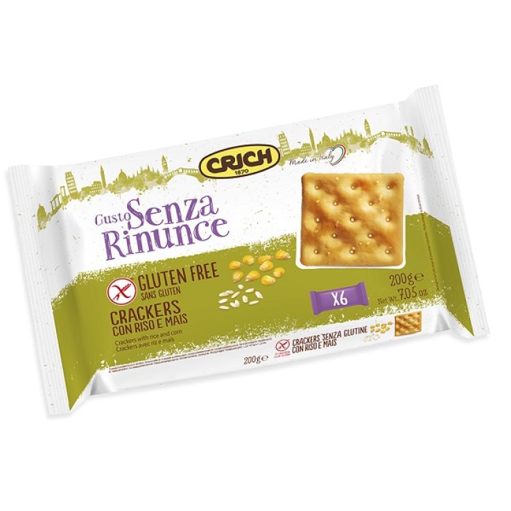 GUSTO S/Rinunce Crackers 200g GUSTO S/Rinunce Crackers 200g